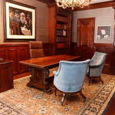Custom Millwork - Residential Library Finished