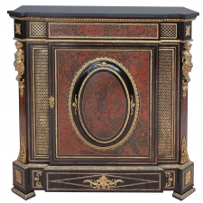 Napoleon III Boulle Cabinet with Castings and Ormolu