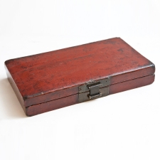 Antique Red Laquer Box
