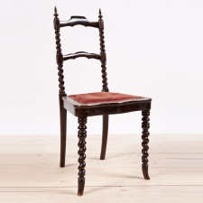 Set of 15 Swedish Ebonized Chairs in a Neo-Renaissance Style, c.1880