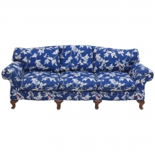 Classic, Fully Upholstered Pearson Sofa Frame with R.P Miller Textile Fabric NYC