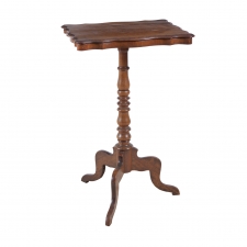 Antique Northern European Candle Stick Side Table, c.1850