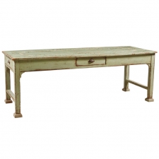 Painted Farm House Dining Table, c. 1900